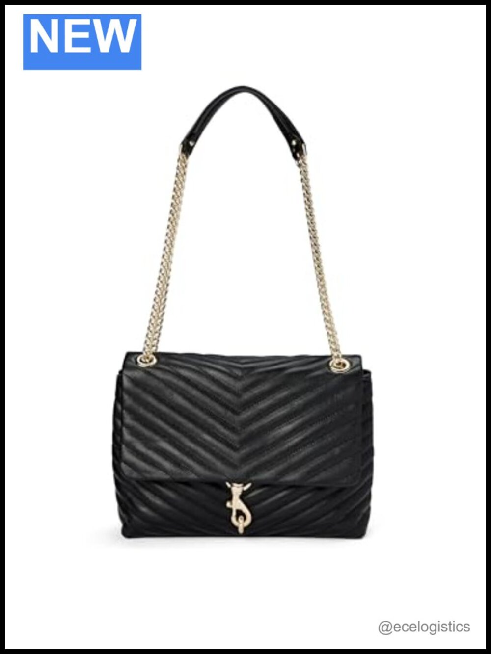 Flap Shoulder Bag Convertible Strap